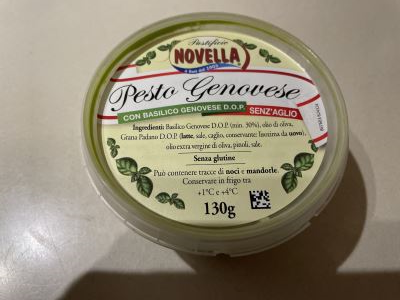 Pesto genovese senz'aglio