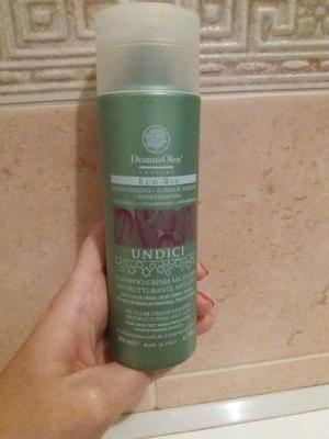 Shampoo-crema micellare ristrutturante anti-età linea Undici
