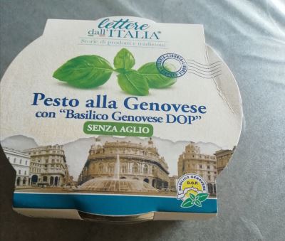 Pesto alla genovese con basilico dop (senza aglio) 