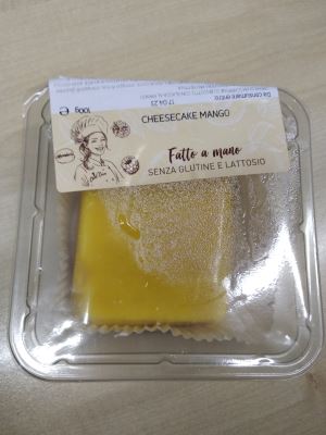 Cheesecake al mango 