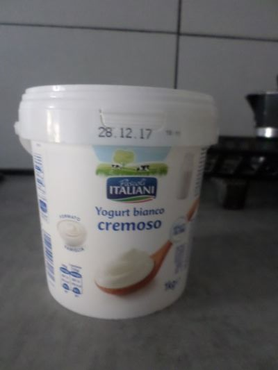 Yogurt bianco cremoso