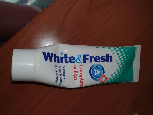 dentifricio white & fresh