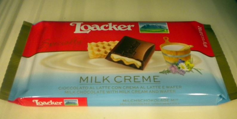 Loacker milk creme
