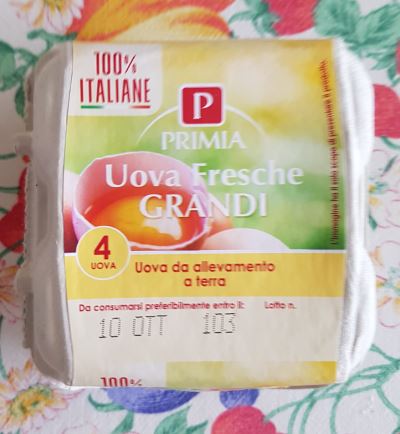 Uova fresche grandi Primia 