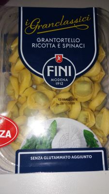 Grantortelllo ricotta e spinaci