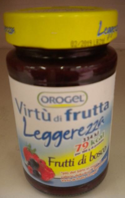 Virtù di frutta Leggerezza ai frutti di bosco