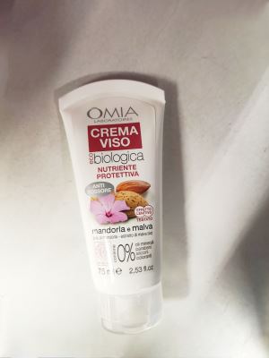 Omia Crema Viso Nutriente Protettiva Mandorla Malva