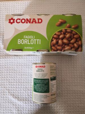 FAGIOLI BORLOTTI 3×400 gr