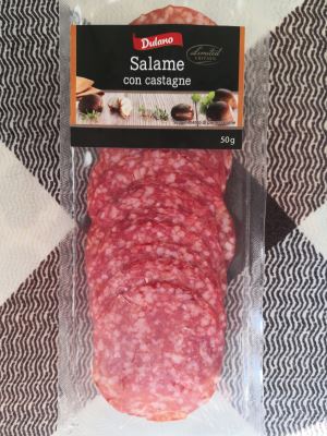 SALAME CON CASTAGNE