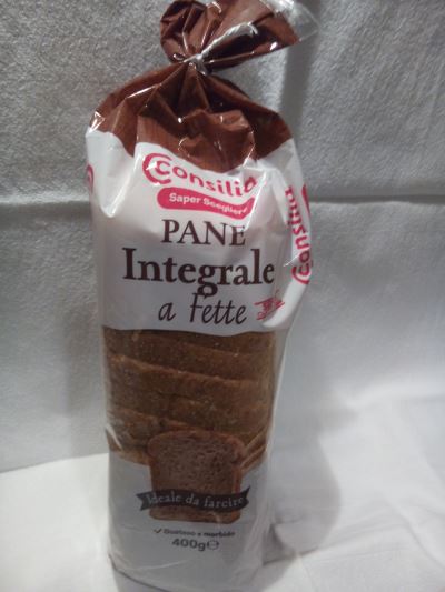 Pane integrale a fette