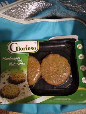 Hamburger con pistacchio