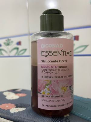 Essentiae Struccante Occhi Delicato Bifasico