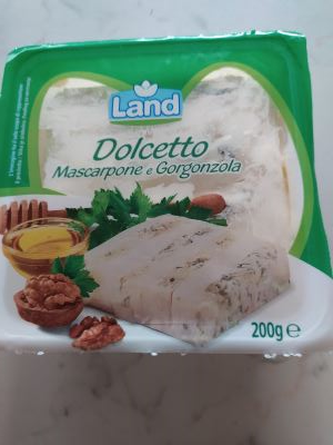 Dolcetto mascarpone e gorgonzola
