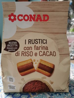 I Rustici con farina di riso e cacao