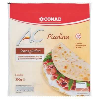 Piadine senza glutine 