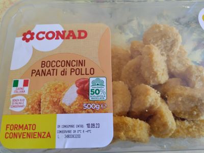 Bocconcini panati di pollo