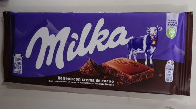 Milka Ripiena di crema cacao 