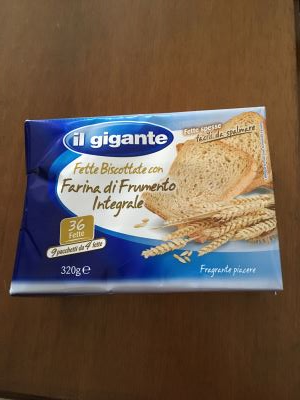 Fette biscottate integrali