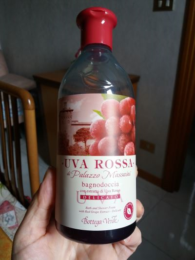 Uva rossa bagnodoccia