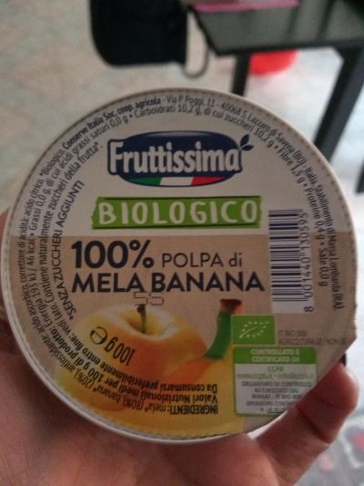 Polpa mela banana 