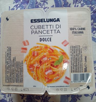  cubetti pancetta dolce