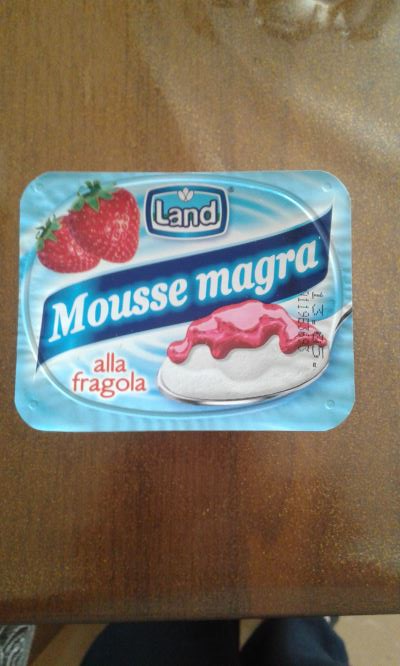 Mousse magra alla fragola