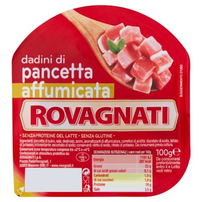 Dadini di pancetta affumicata