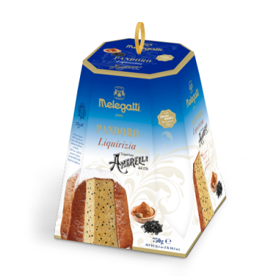 Pandoro alla liquirizia