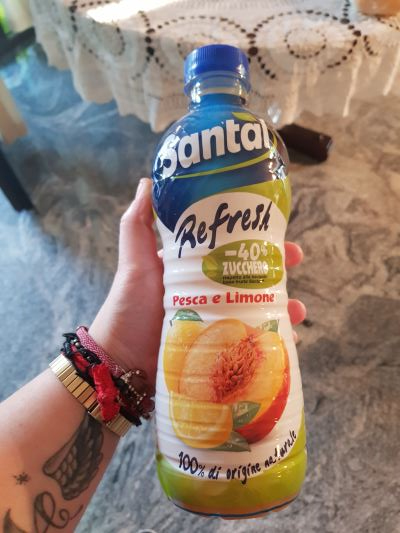 Refresh pesca e limone