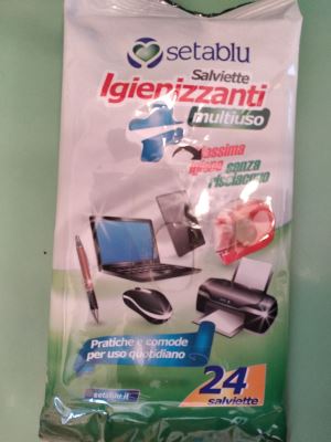 Salviette igienizzanti