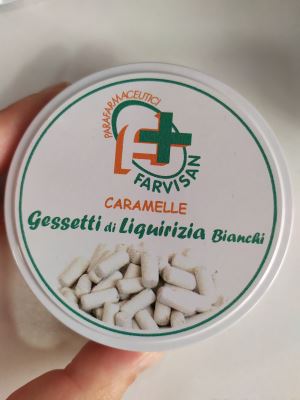 Gessetti di Liquirizia bianca