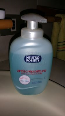 Sapone liquido antiscrepolature
