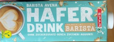 Barista avena Hafer drink