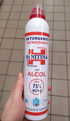 Detergente Igienizzante con Alcool