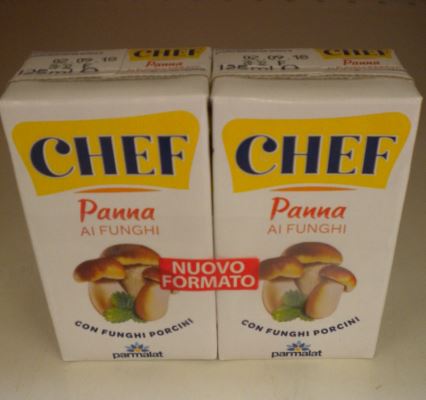Panna Chef ai funghi