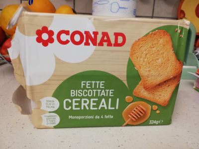 FETTE BISCOTTATE  AI CEREALI