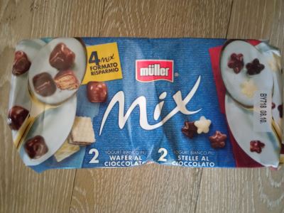 Muller mix Wafer al cioccolato + stelle al cioccolato