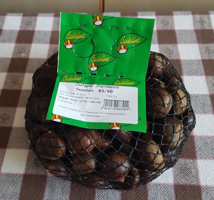 Castagne fresche 