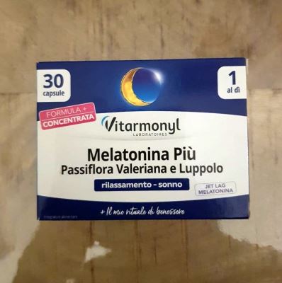 Melatonina Più Passiflora Valeriana e Luppolo