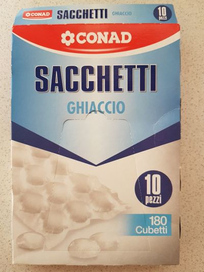 Sacchetti ghiaccio