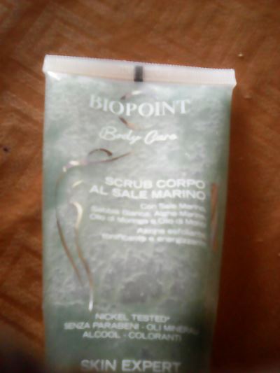 Biopoint scrub corpo al sale marino