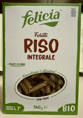 Fusilli di riso integrale