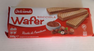 Wafer nocciola
