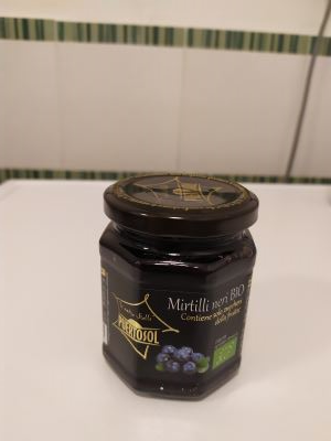 Marmellata Mirtilli neri Bio