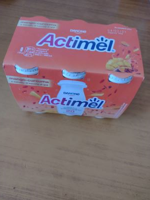 Actimel mango curcuma