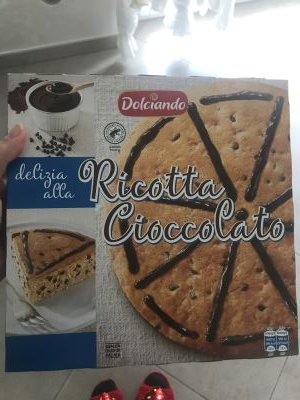 Torta ricotta e cioccolato 