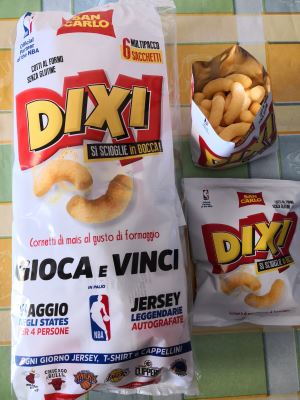  DIXI, SNACK DI MAIS AL FORMAGGIO 