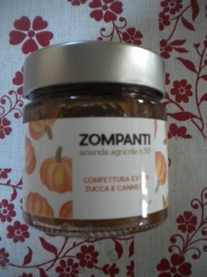 Confettura zucca e cannella