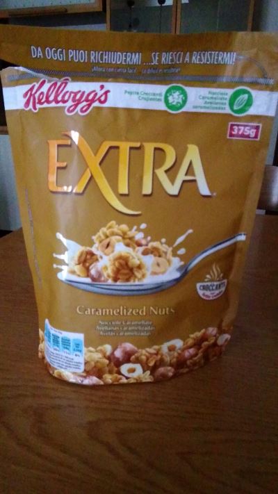 Kellogg's Extra caramelized nuts