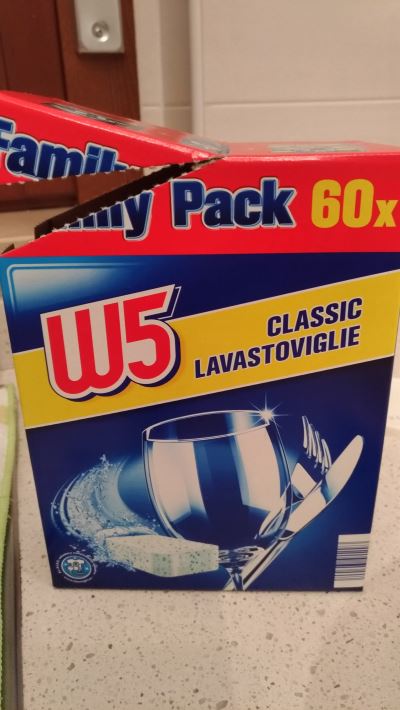 W5 classic lavastoviglie